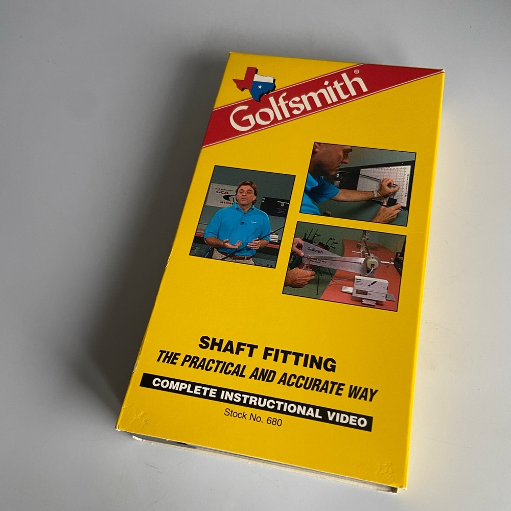 Golfsmith Golf Club Shaft Fitting VHS